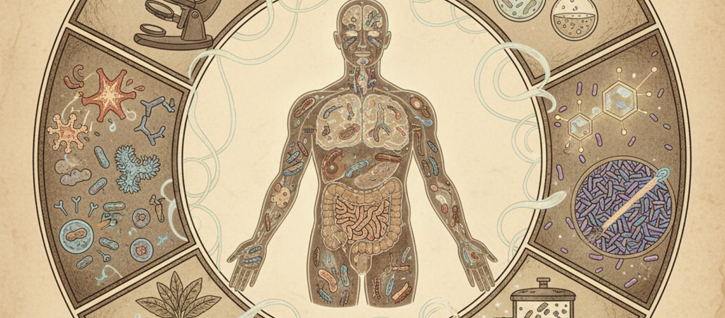 El mundo invisible: Un viaje por la Microbiología