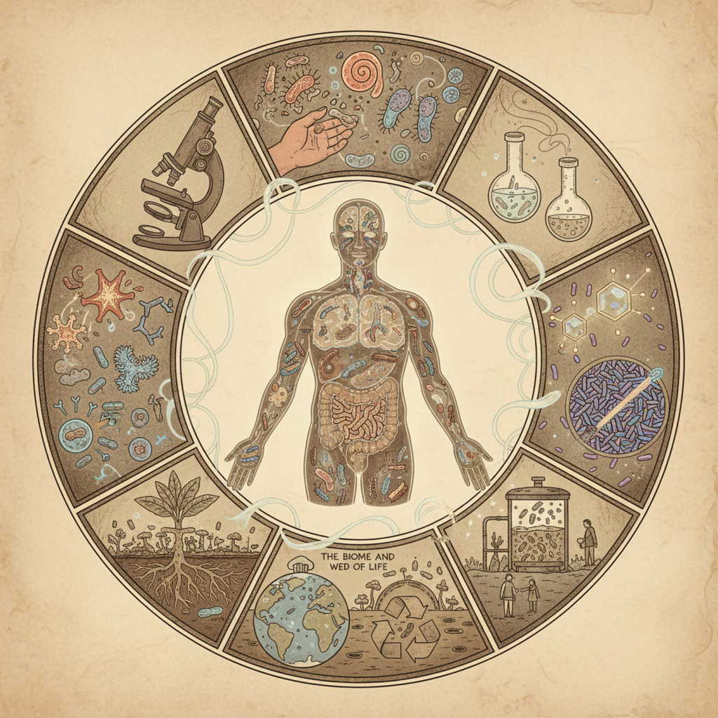 El mundo invisible: Un viaje por la Microbiología